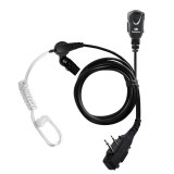 Microphone oreillette intra auriculaire compatible ICOM ICF-11 rf-market