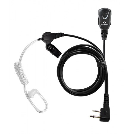 Microphone oreillette intra auriculaire compatible ICOM IL (2 broches)