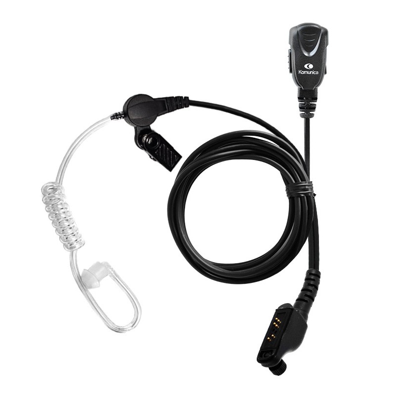 Microphone oreillette intra auriculaire compatible ICOM ICF-30
