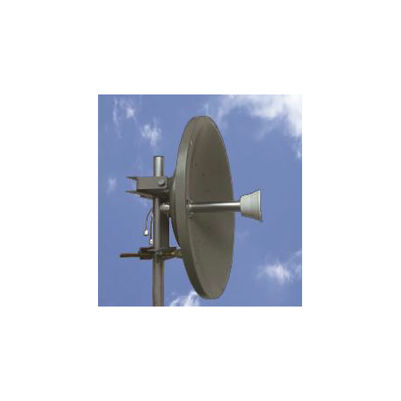 Antenne QO-100 2,4 GHz, 24 dBi rf-market vue installée