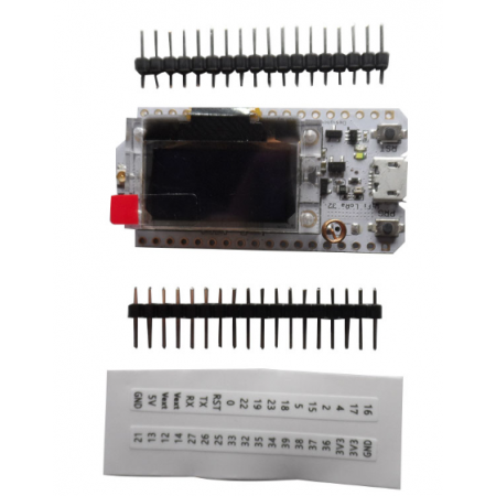 Tracker Lorawan 433mhz OLED Bluetooth WIFI