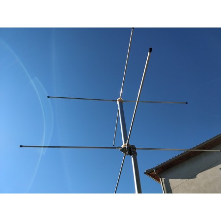 Antenne double turnstile 137 mhz