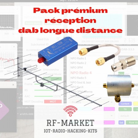 Pack réception Premium DAB longue distance