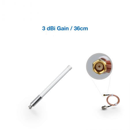 Antenne Lorawan en fibre de verre Rak Wireless 3 dBi 868 Mhz