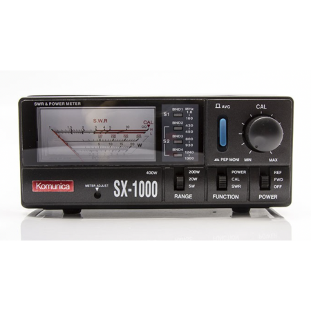 Tos mètre Watt mètre Komunica SX-1000 HF-VHF-UHF 200W