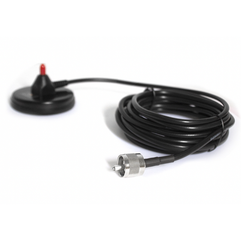 Antenne mobile vhf/uhf bibande 50 cm avec connecteur SMA mâle