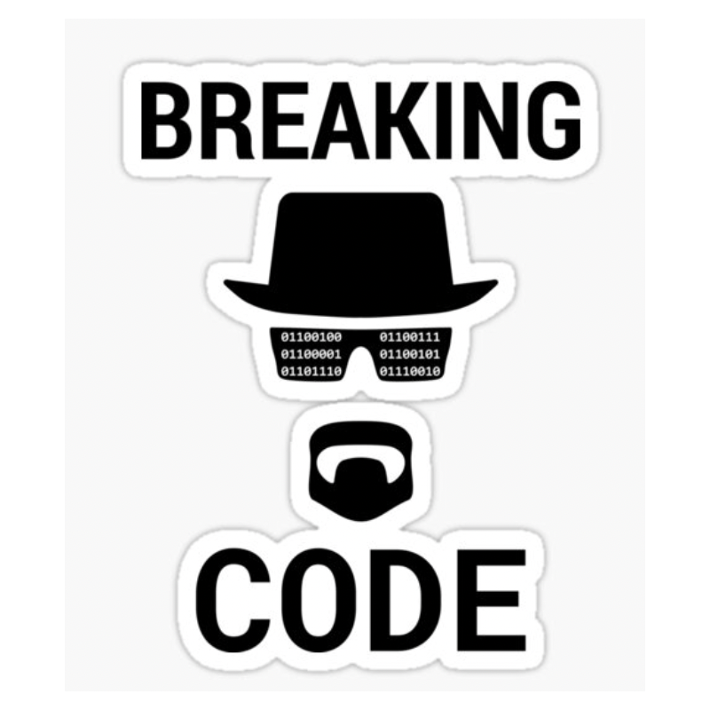 Sticker Hacking Breaking code