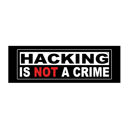 Sticker hacking is not a crime