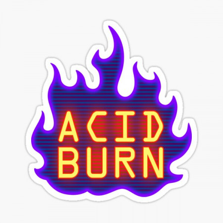 Sticker hacking Acid Burn