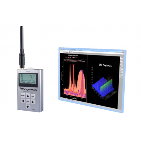 Analyseur de spectre portable RF EXPLORER WSUB1G application