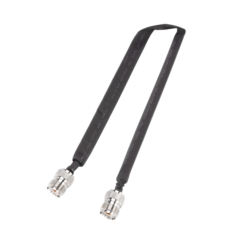 Passe-fenêtre Satellite 25 Cm Blanc - Connecteurs F Pour Câble TV, Installation Sur Porte Ou Fenêtre, Contacts Dorés