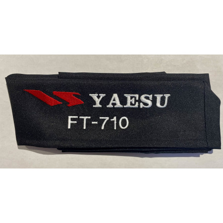 SQ1K Barts Shop Dust Cover For Yaesu FT-710 AESS Ham Radio - Black Kodura (Poland)