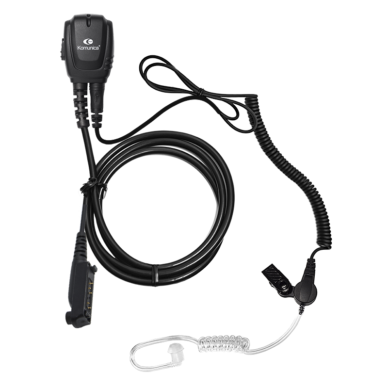 Microphone intra oriculaire tubulaire compatible SEPURA STP-9000