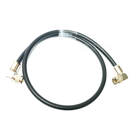 Cordon RG213 1m PL/PL coudée