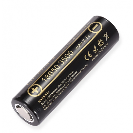 Batterie 18650 Li-ion Rechargeable, 3.7V, 3500mAH
