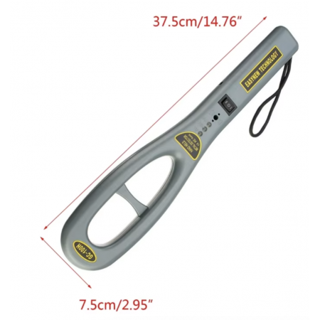 Détecteur de métaux portable pour agent de sécurité