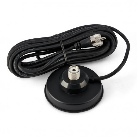 Embase magnétique diamètre 8cm pour antenne mobile