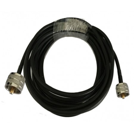 Câble coaxial RG-58 PL-259 5M