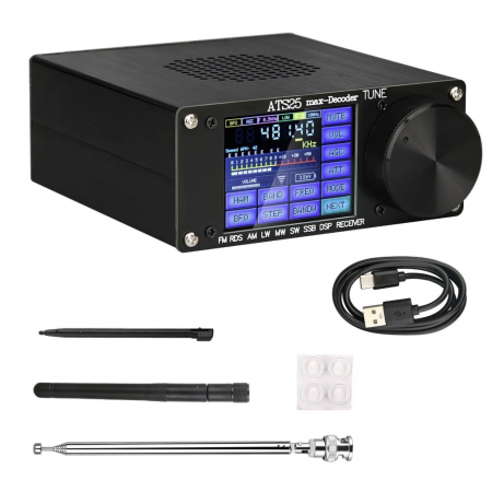 HamGeek ATS25Max Si4732 récepteur FM RDS AM LW MW SW SSB DSP