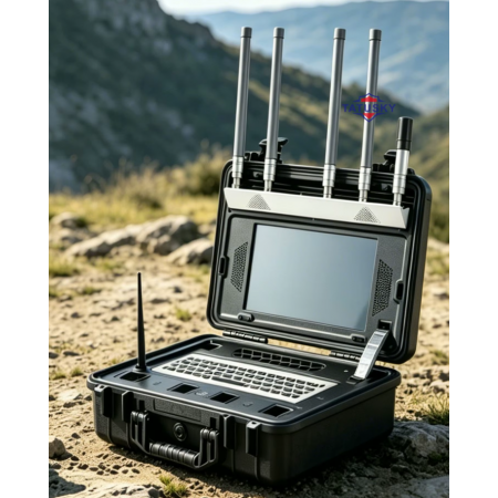 SkyFortress – Détecteur de Drone Portable Tout-Terrain Full-Band 100 MHz à 6 GHz