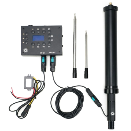 L'antenne portable par excellence: Antenne motorisée GRA-AT330T(C) 80m-6m