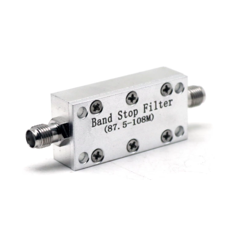 Filtre réjécteur bande FM 88-108 mhz SMA