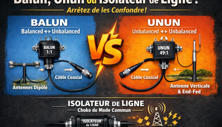 Balun, Unun ou Isolateur de Ligne ?