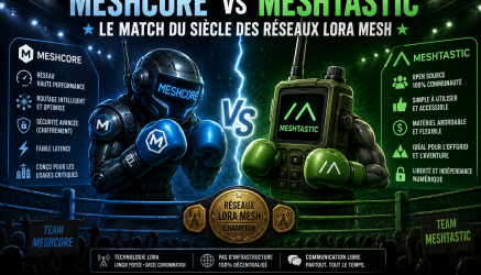MeshCore vs Meshtastic : le match du siècle des réseaux LoRa mesh ?