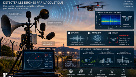 Détecter les drones par le son